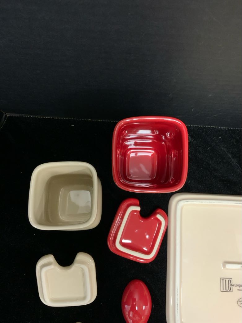 Longaberger Condiment Set