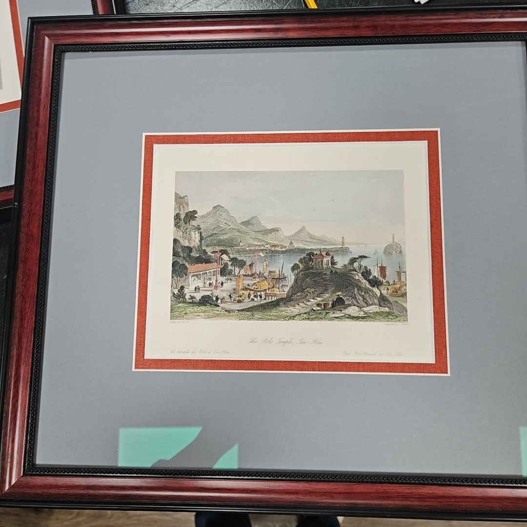Framed Engraving