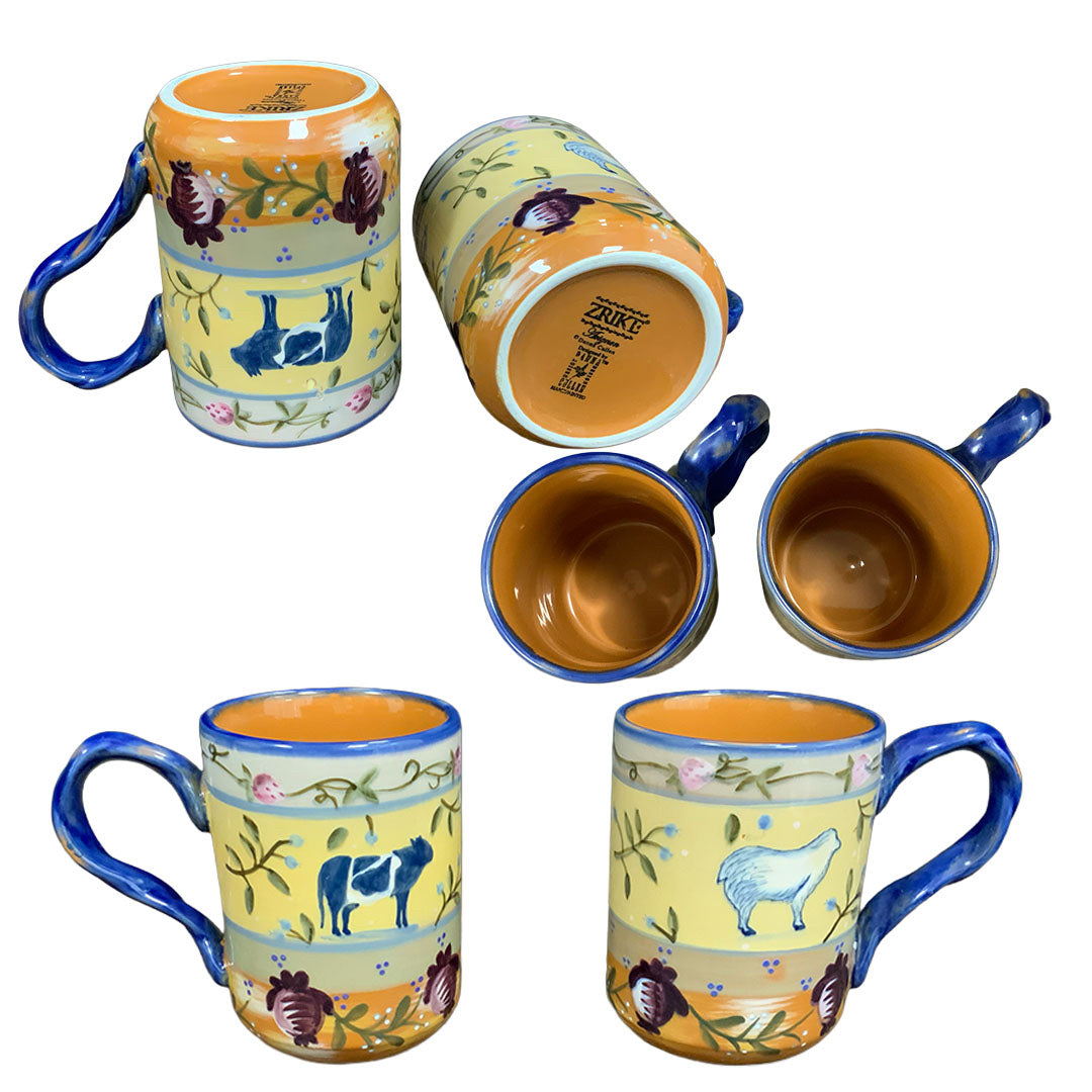 Zrike Handpainted Mugs