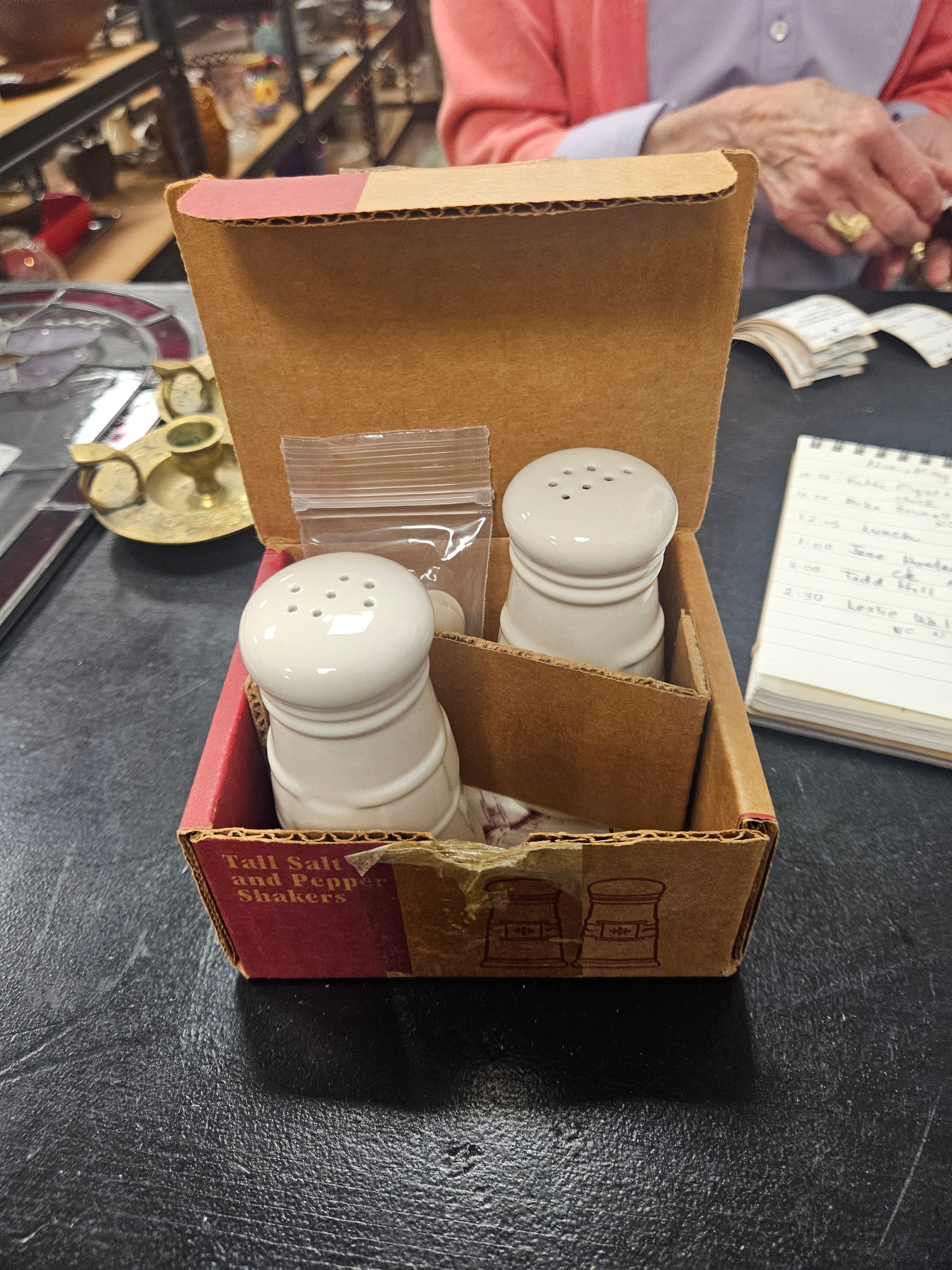 Longaberger Salt & Pepper