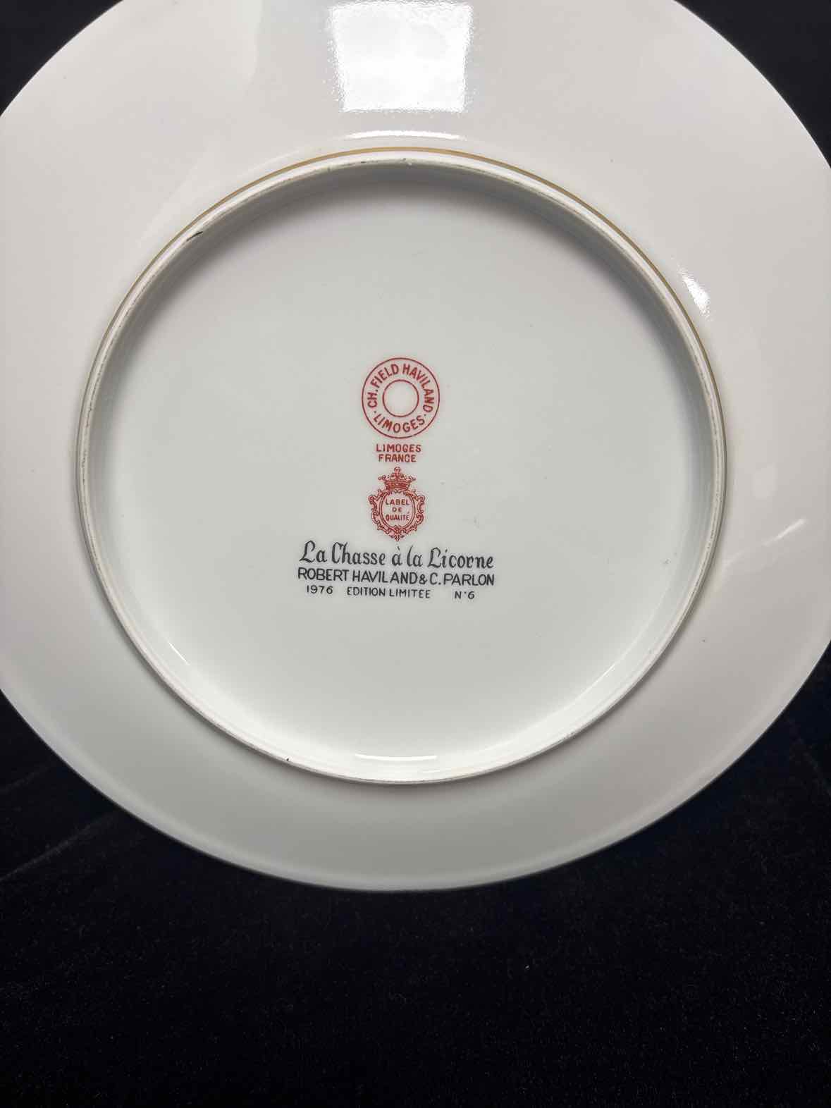 Robert Haviland & C. Parlon Decorative Plate