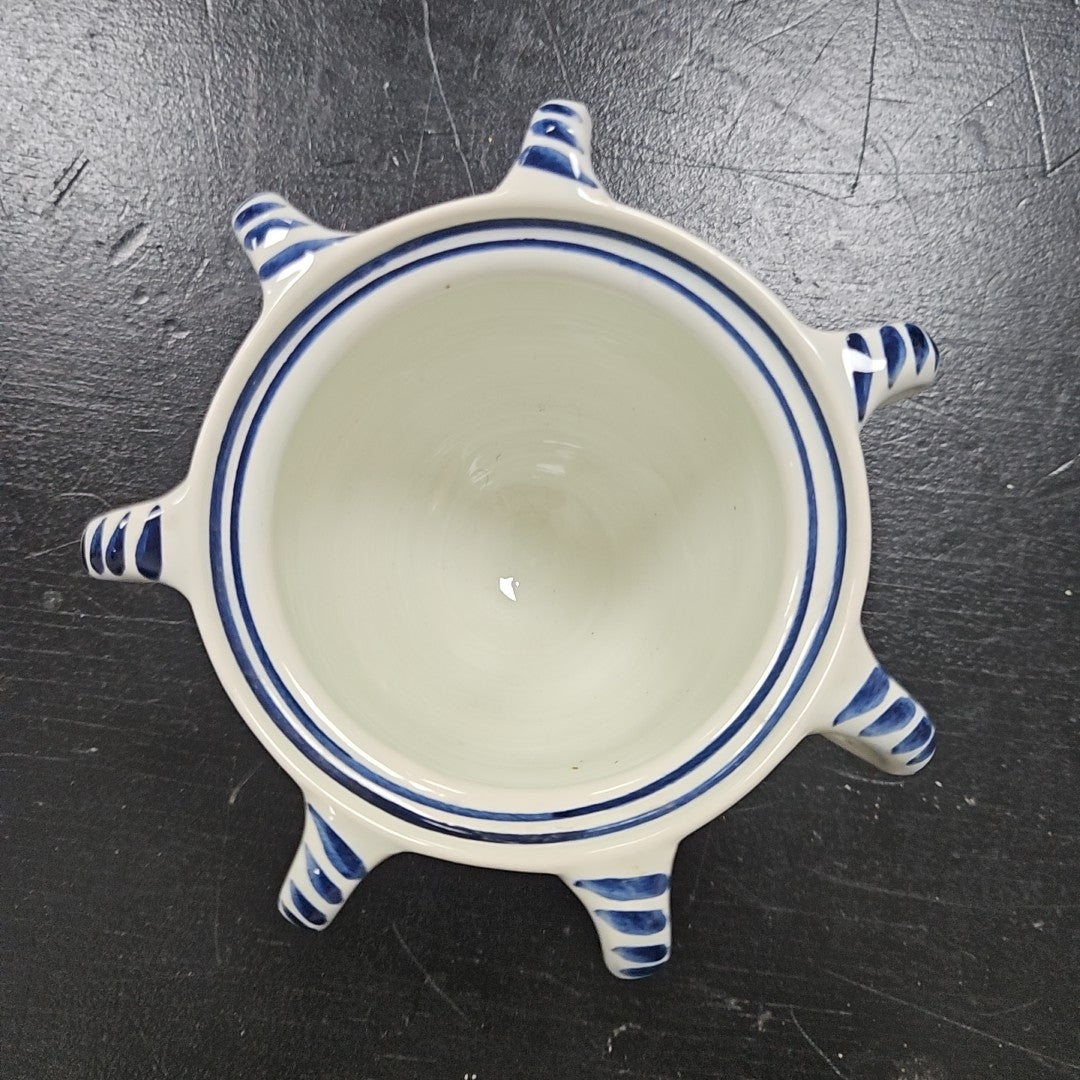 Delft Condiment Jar