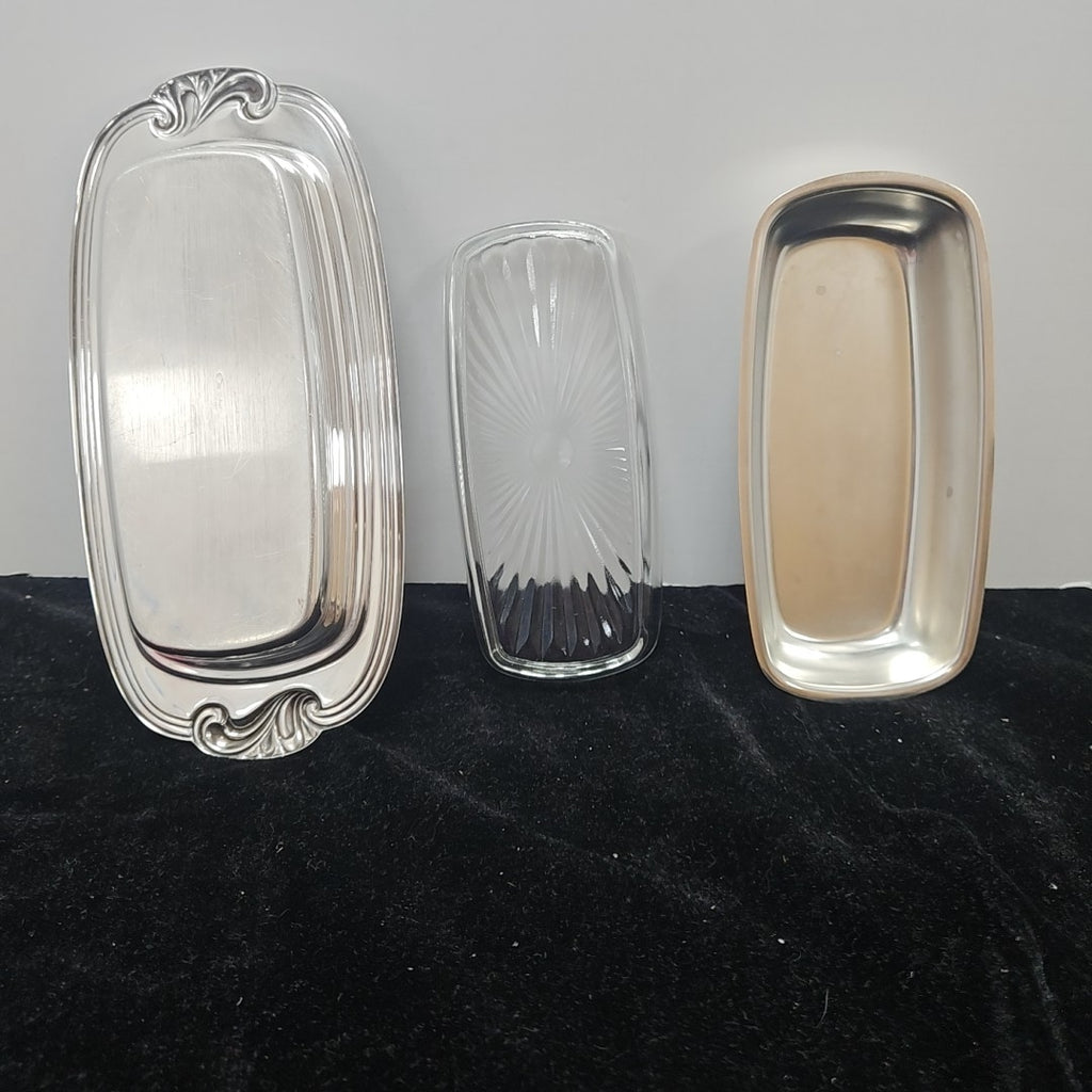Oneida Butter Dish