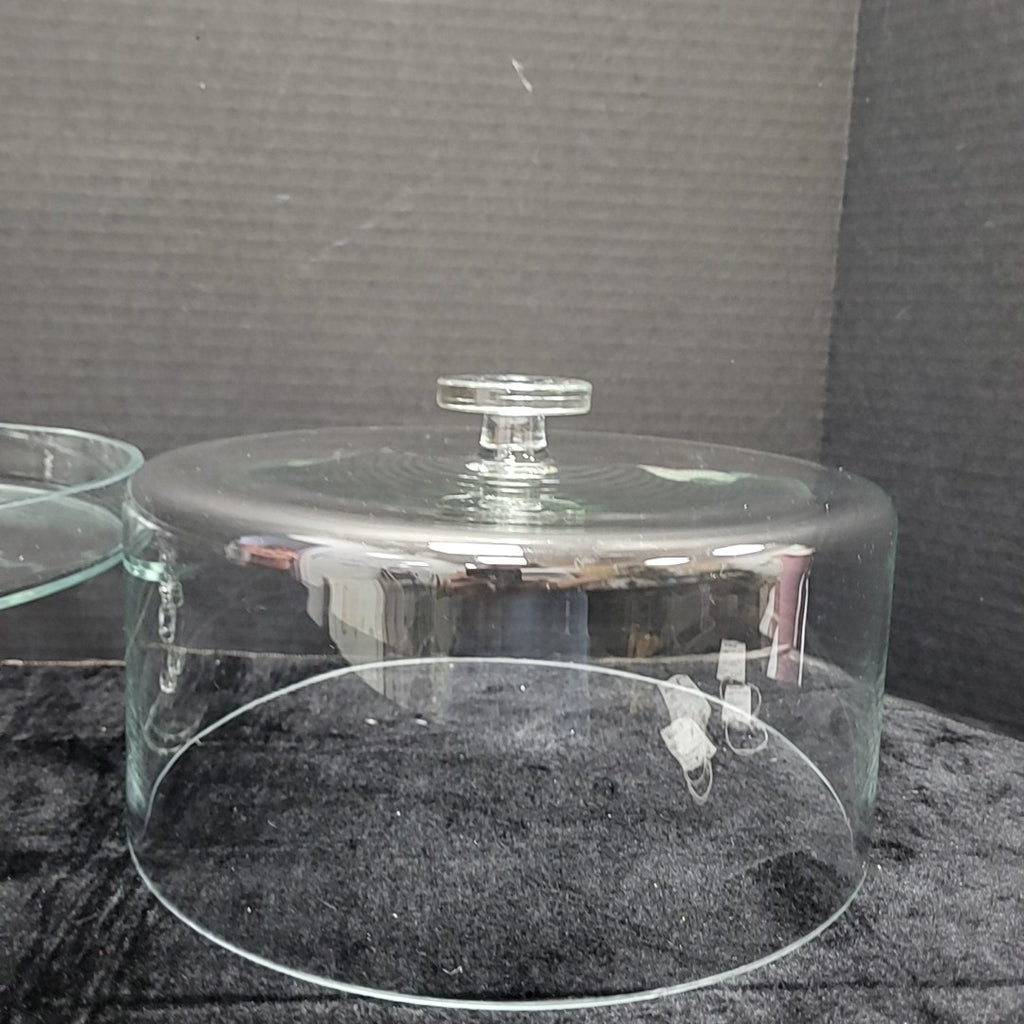 Covered Cake Plate