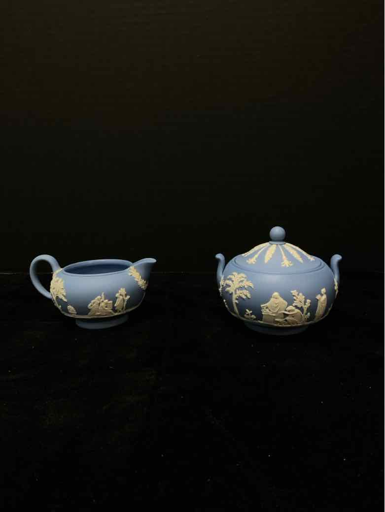 Wedgwood Cream & Sugar