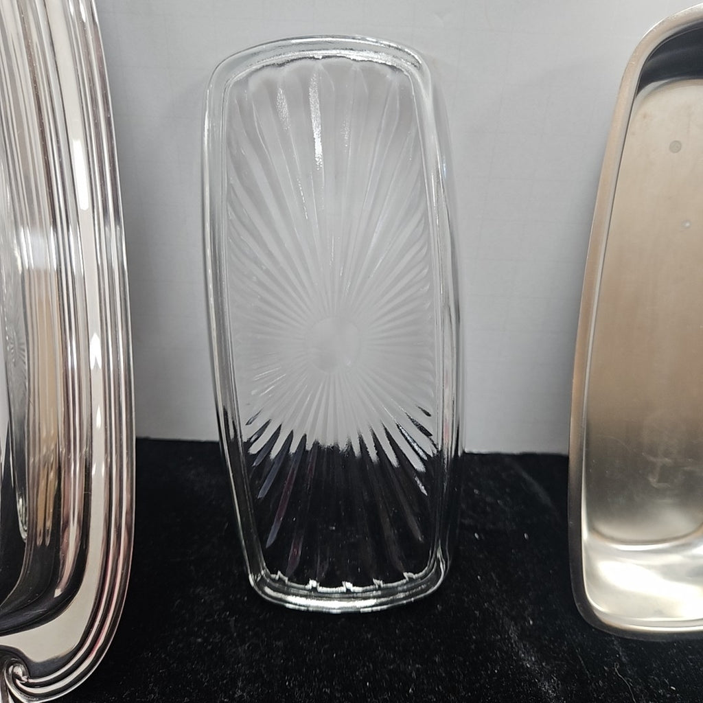 Oneida Butter Dish