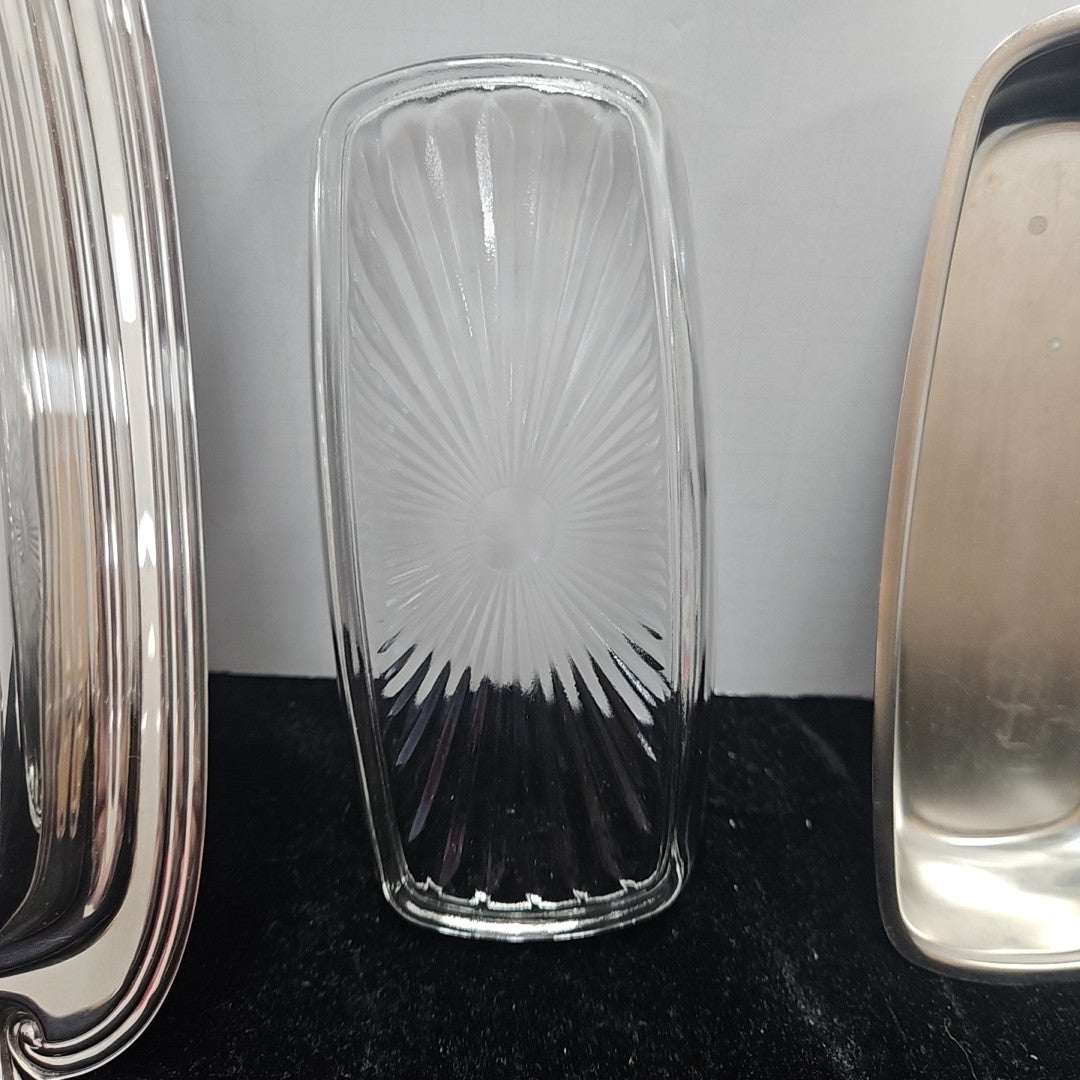 Oneida Butter Dish