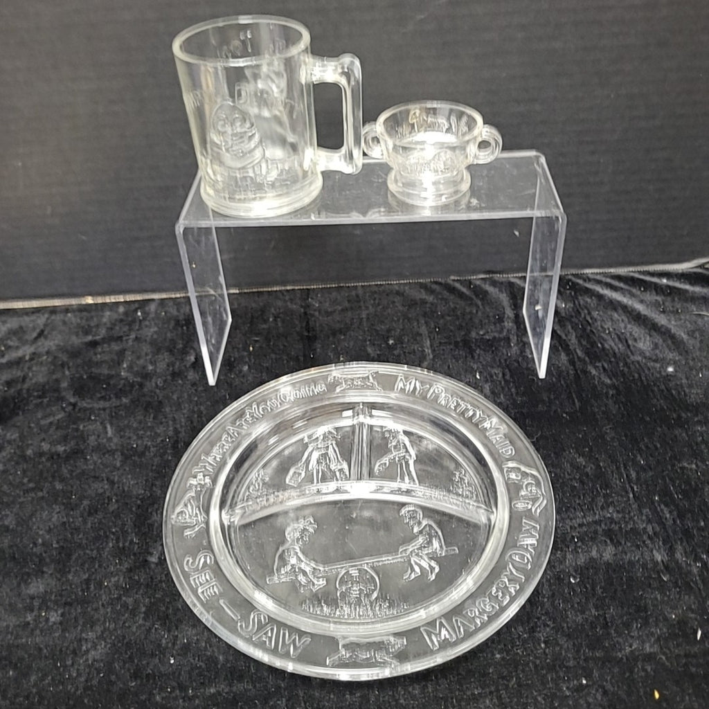 Indiana Glass Child' Place Setting