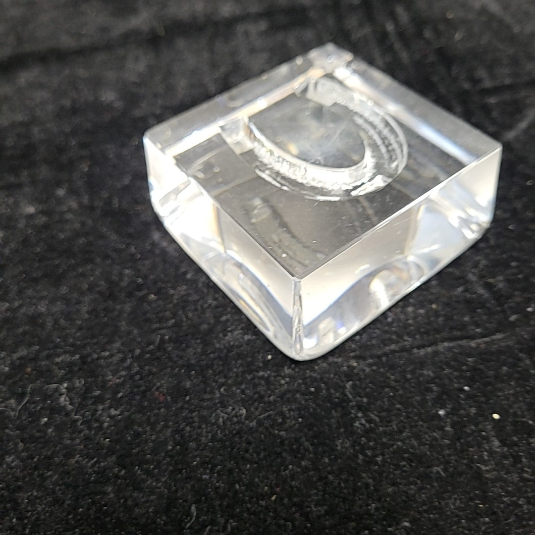 Hadeland Glass Paperweight