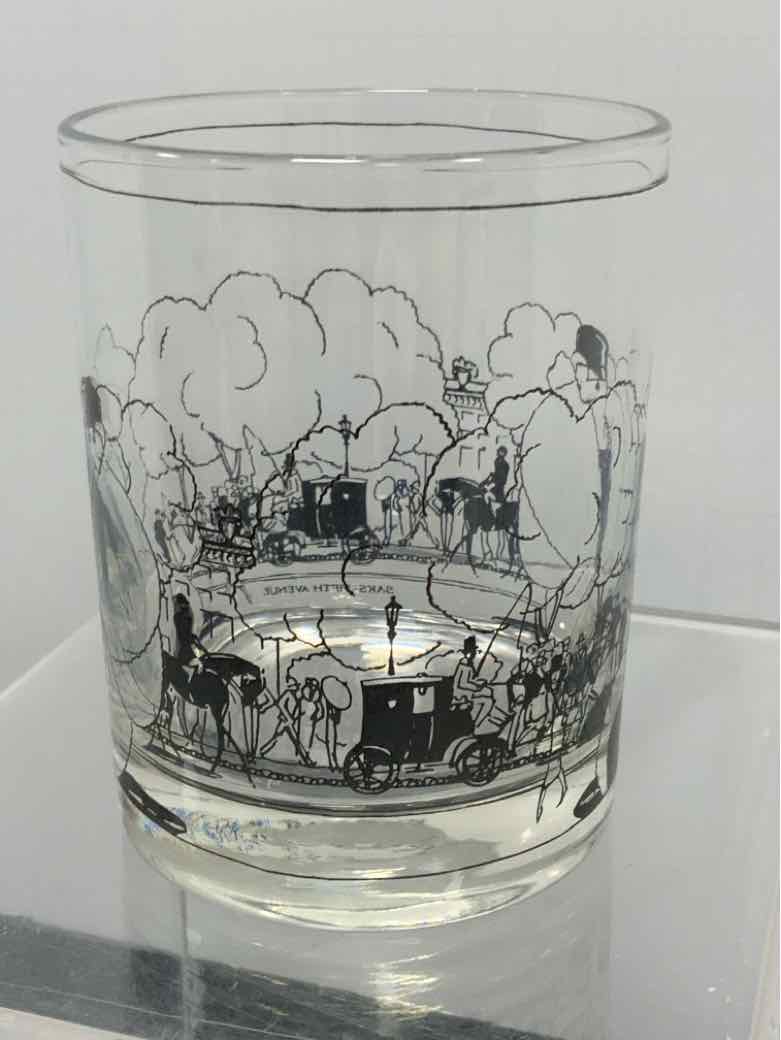 Saks Fifth Ave. Double Old Fashion Glass