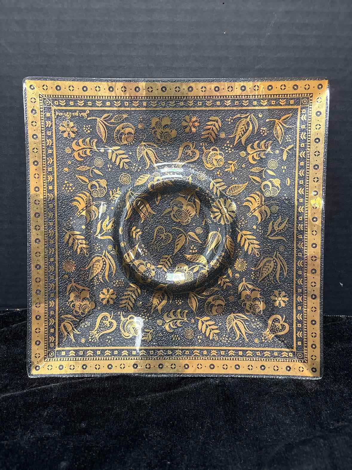 Georges Briard Signed Serving Plate