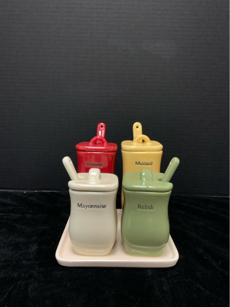 Longaberger Condiment Set