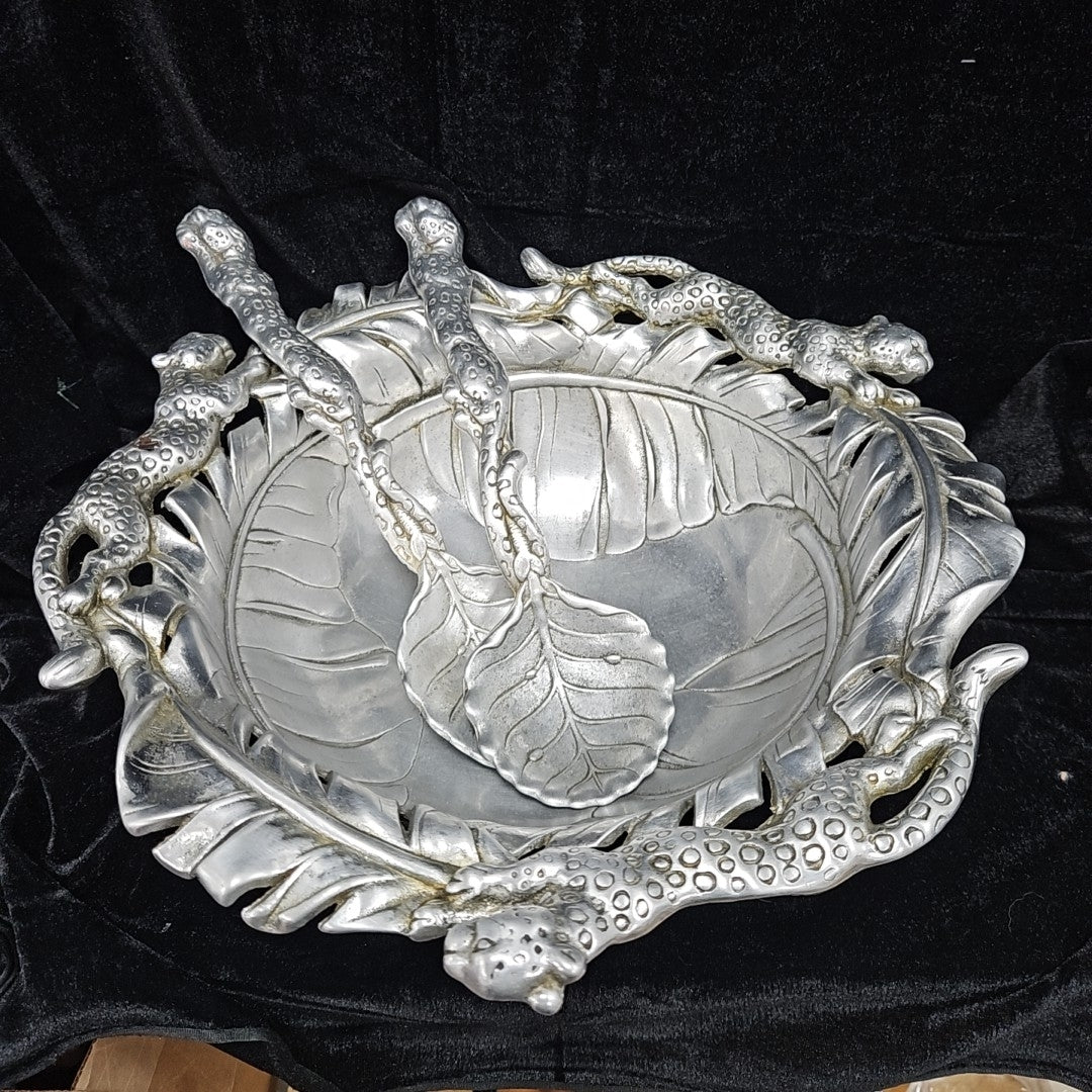 Arthur Court Salad Bowl w/ Servers