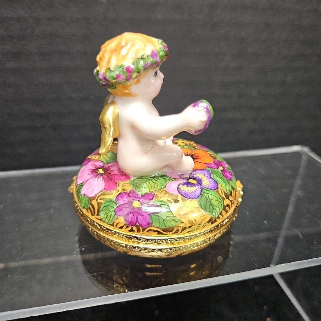 Limoges Signed Trinket Box