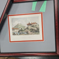 Framed Engraving