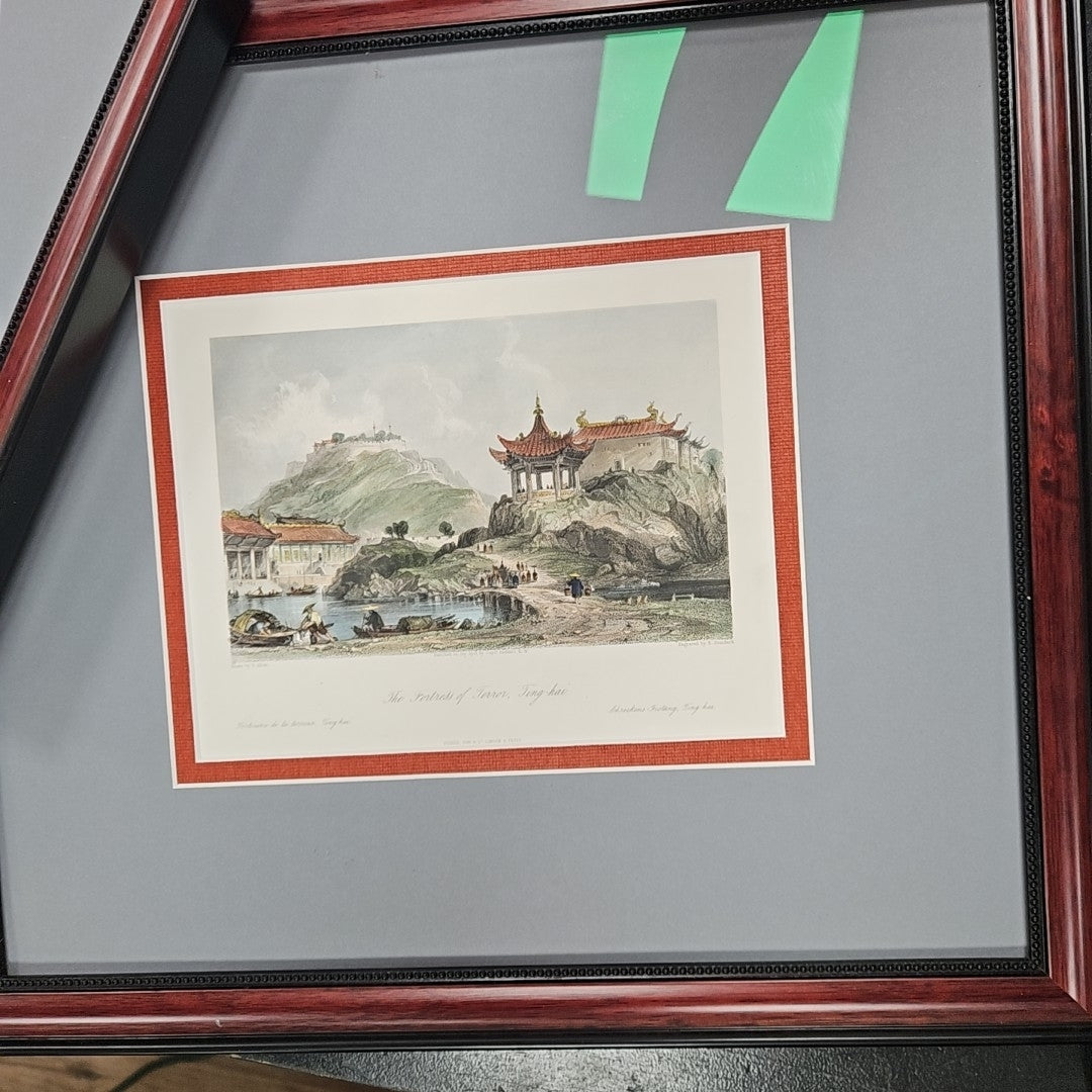 Framed Engraving