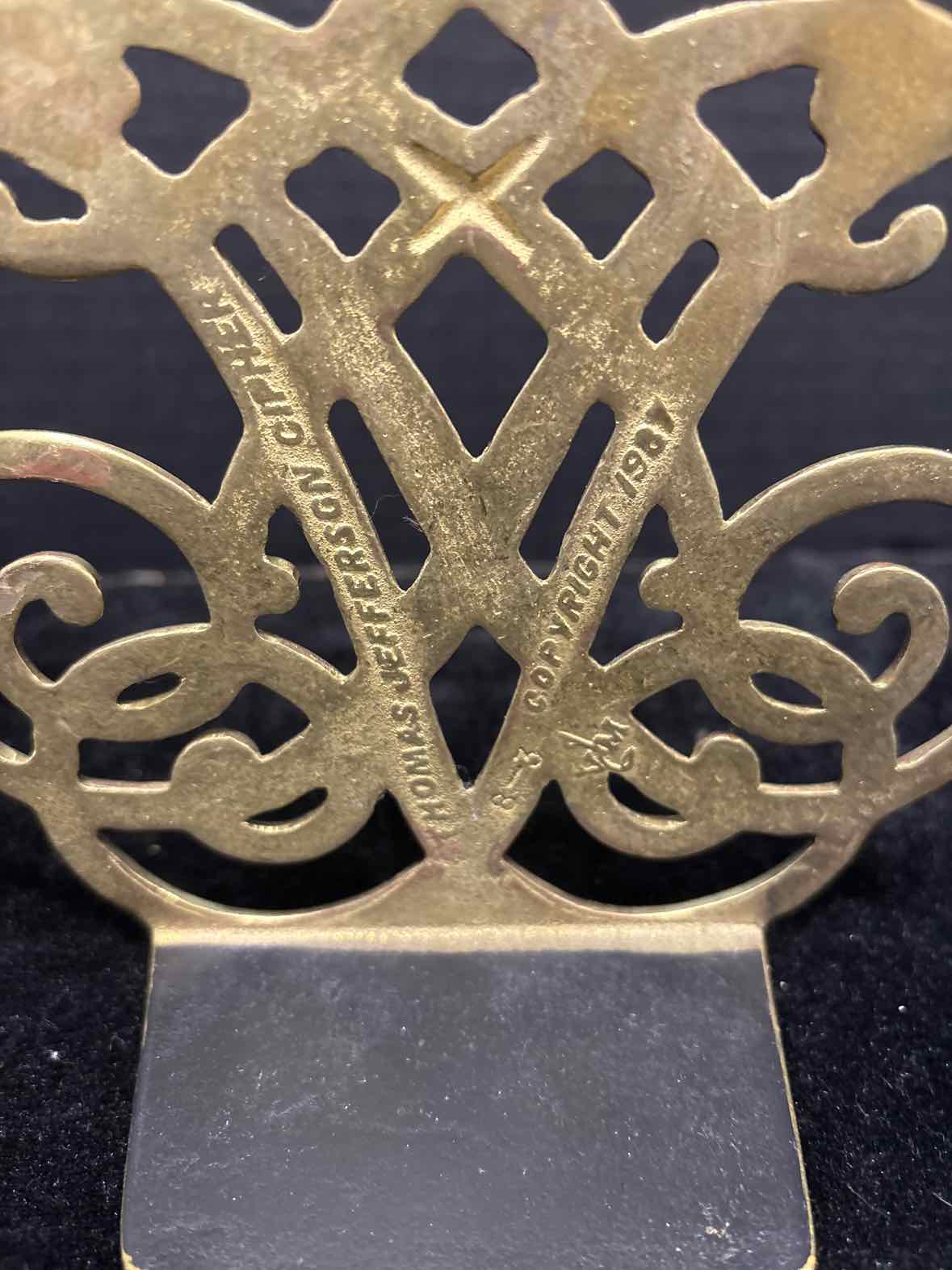 VA Metalcrafters Bookends