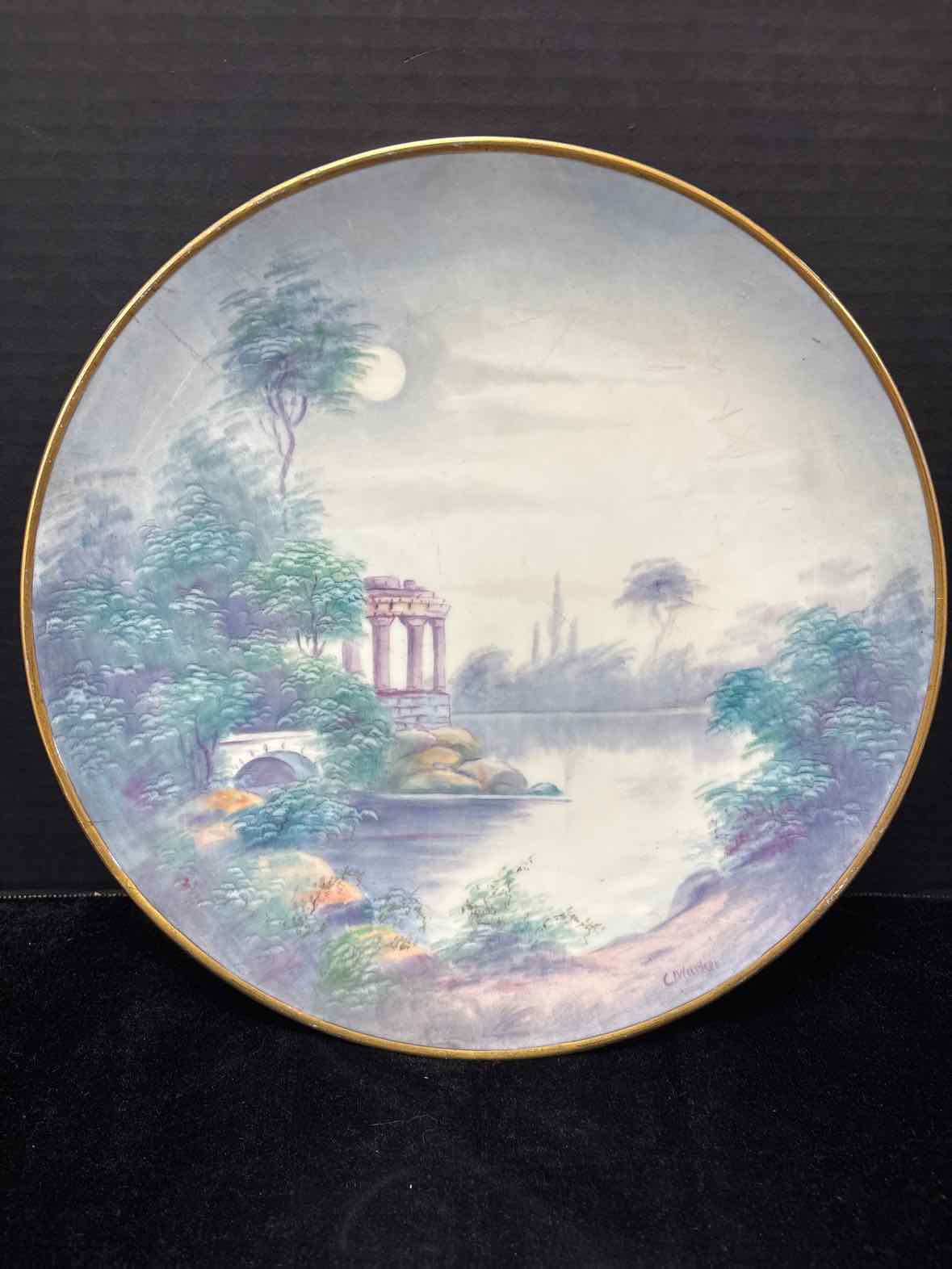 Picard Signed Decorative Plate