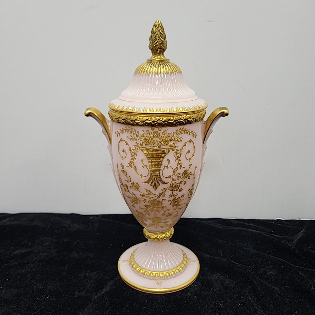 Tuscan Lidded Urn