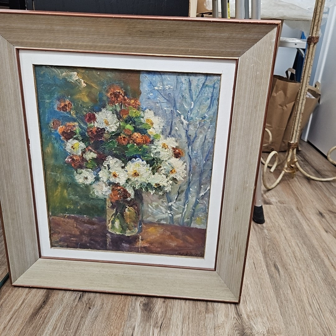 Framed Oil