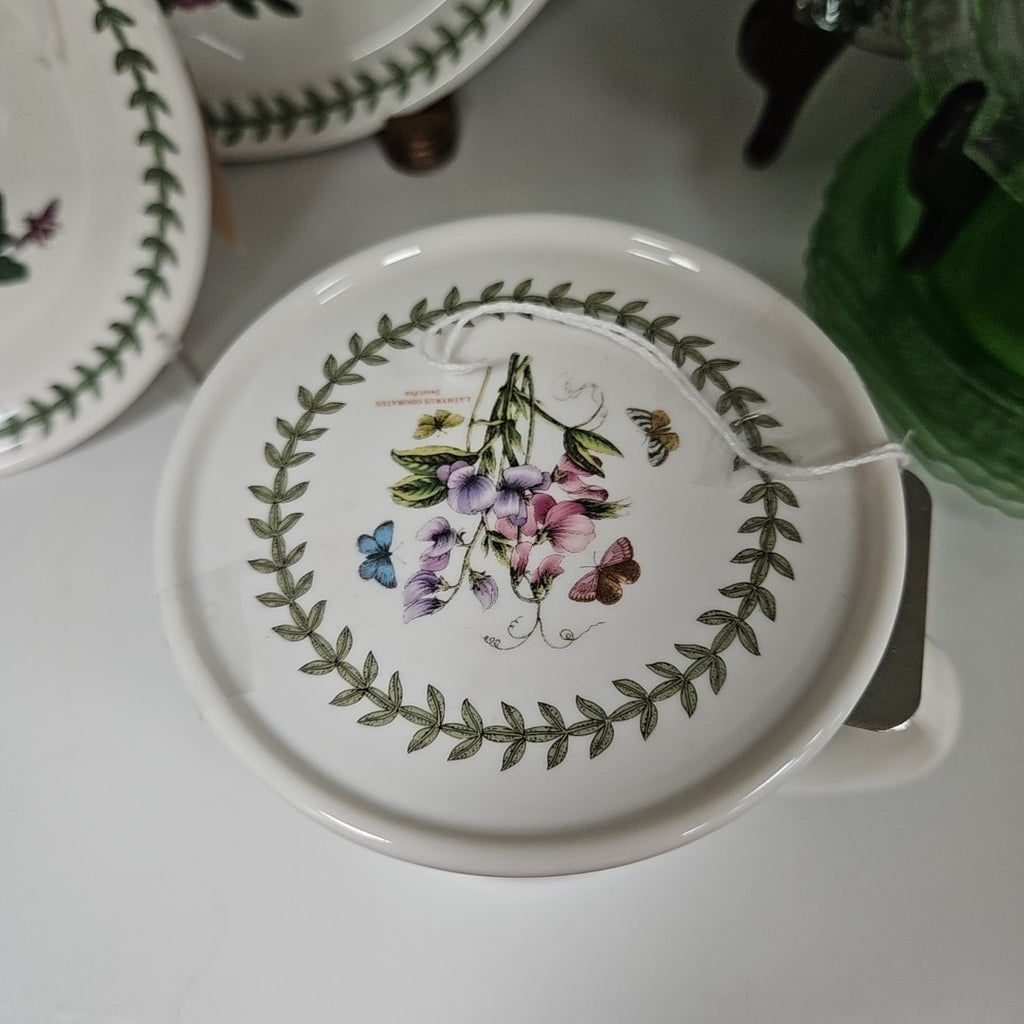 Portmeirion Tea Cup w/ Strainer