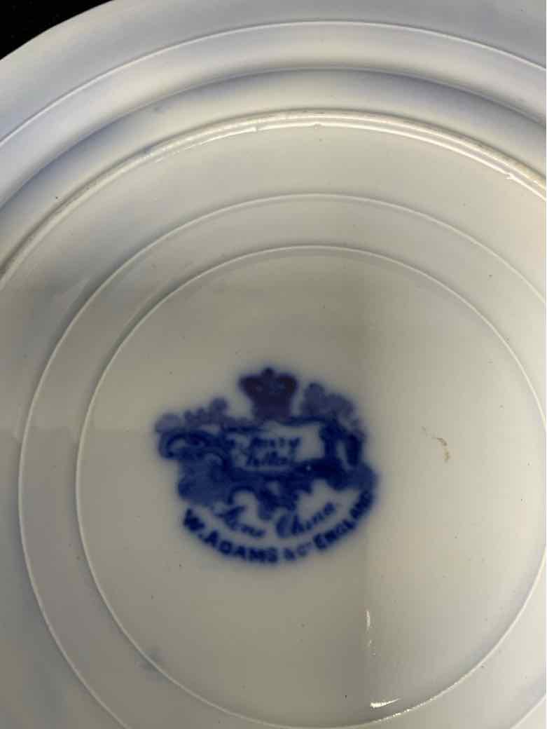 W. Adams & Sons Plate