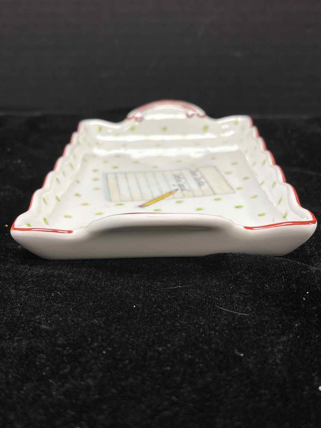 Signed Trinket Dish