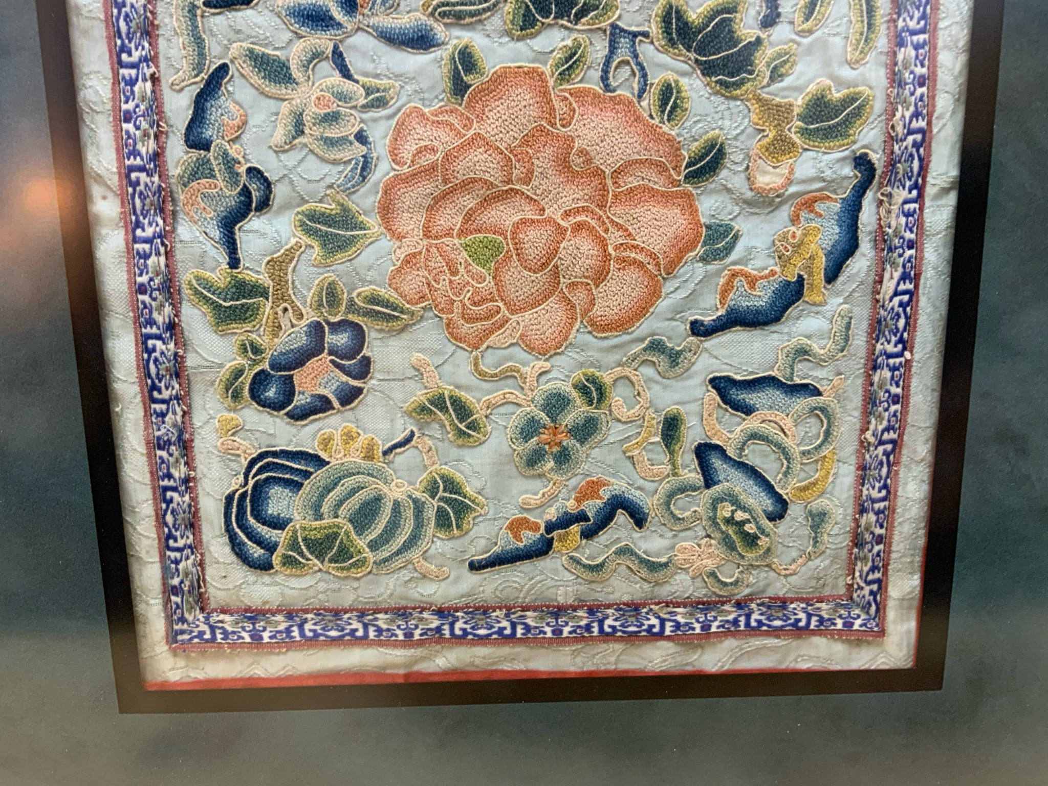 Framed Silk