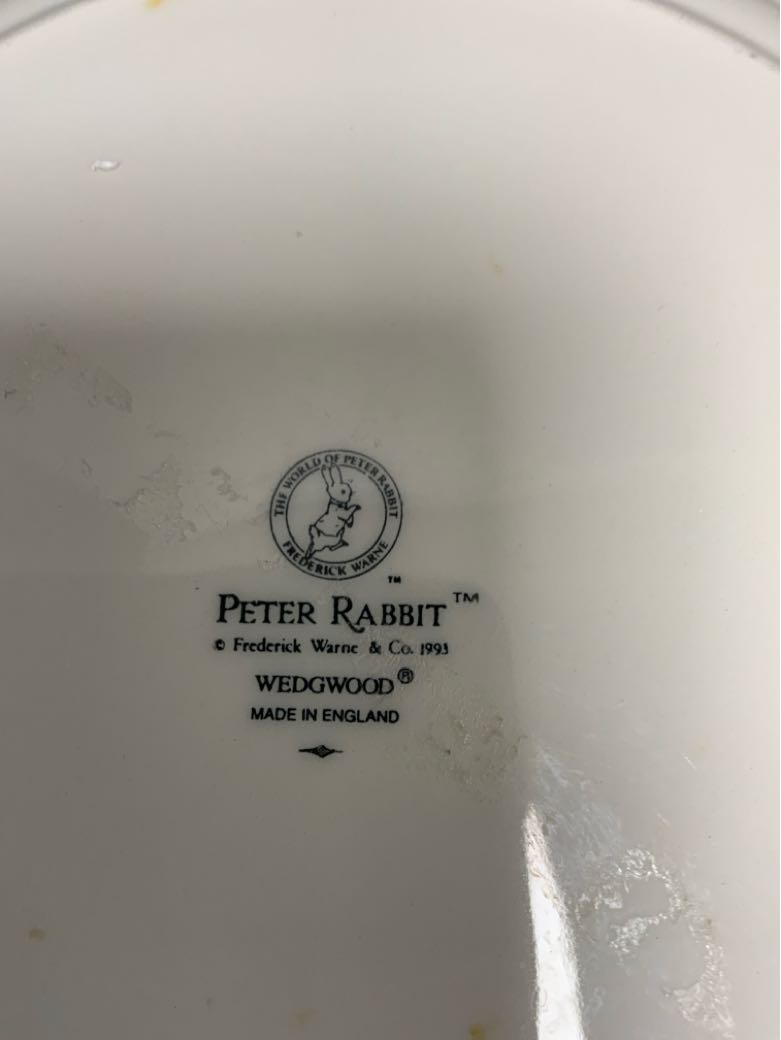 Wedgwood Child's Plate