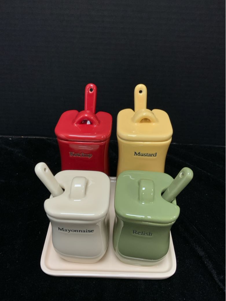 Longaberger Condiment Set