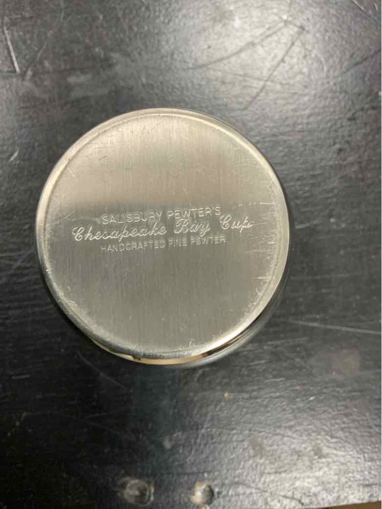 Salisbury Pewter Cup