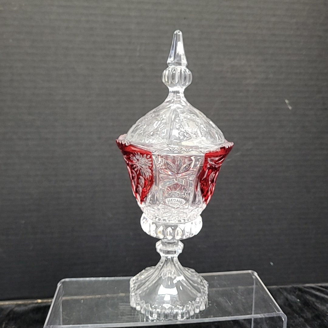 Bleikristall Candy Dish
