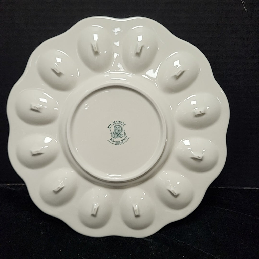 Johnson Brothers Egg Plate