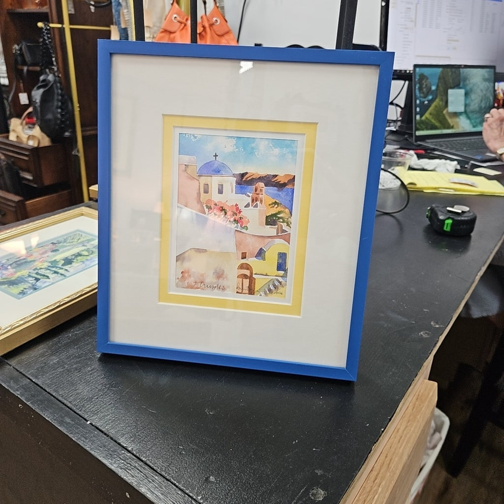 Framed Watercolor