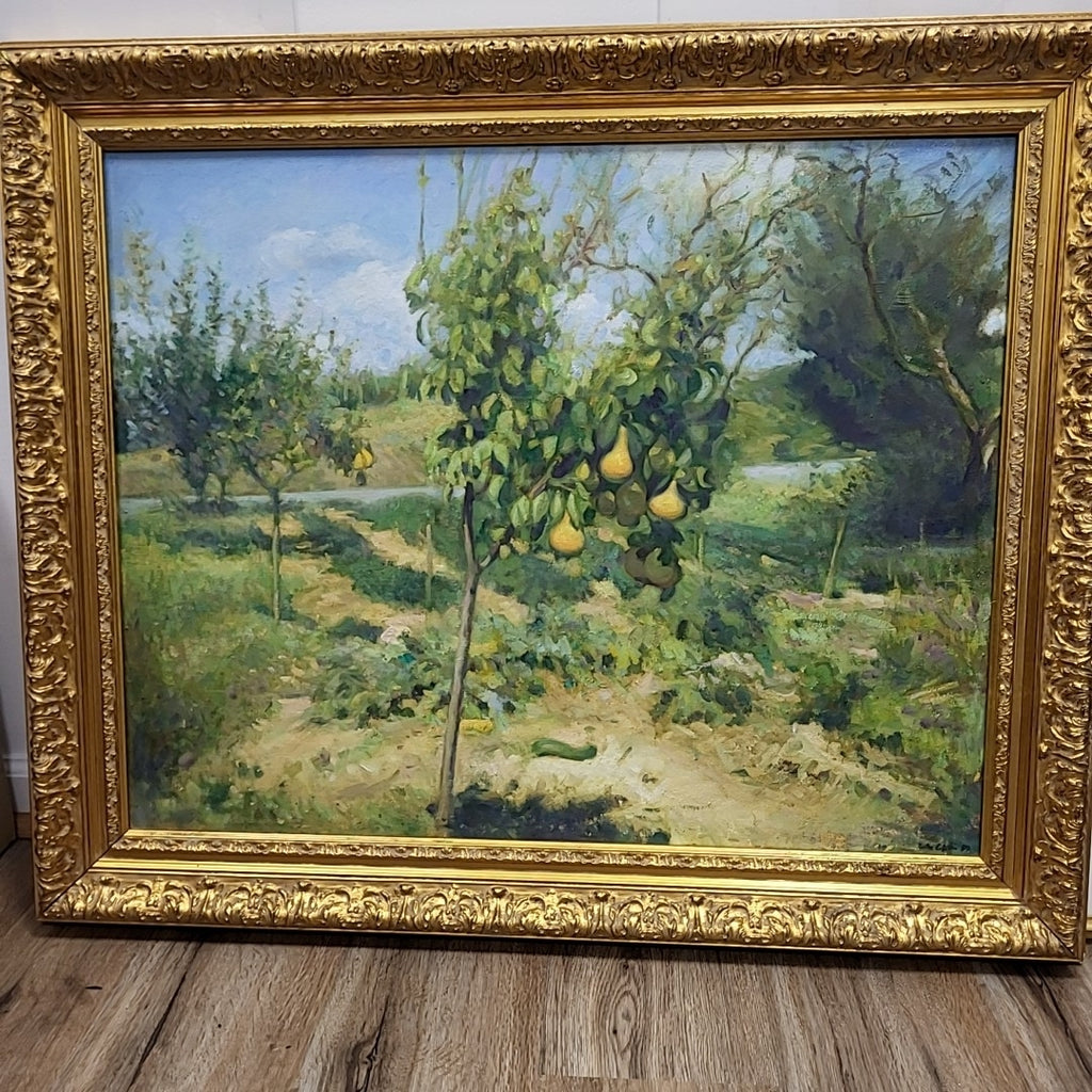 Paolo Coppini Signed Painting on Canvas