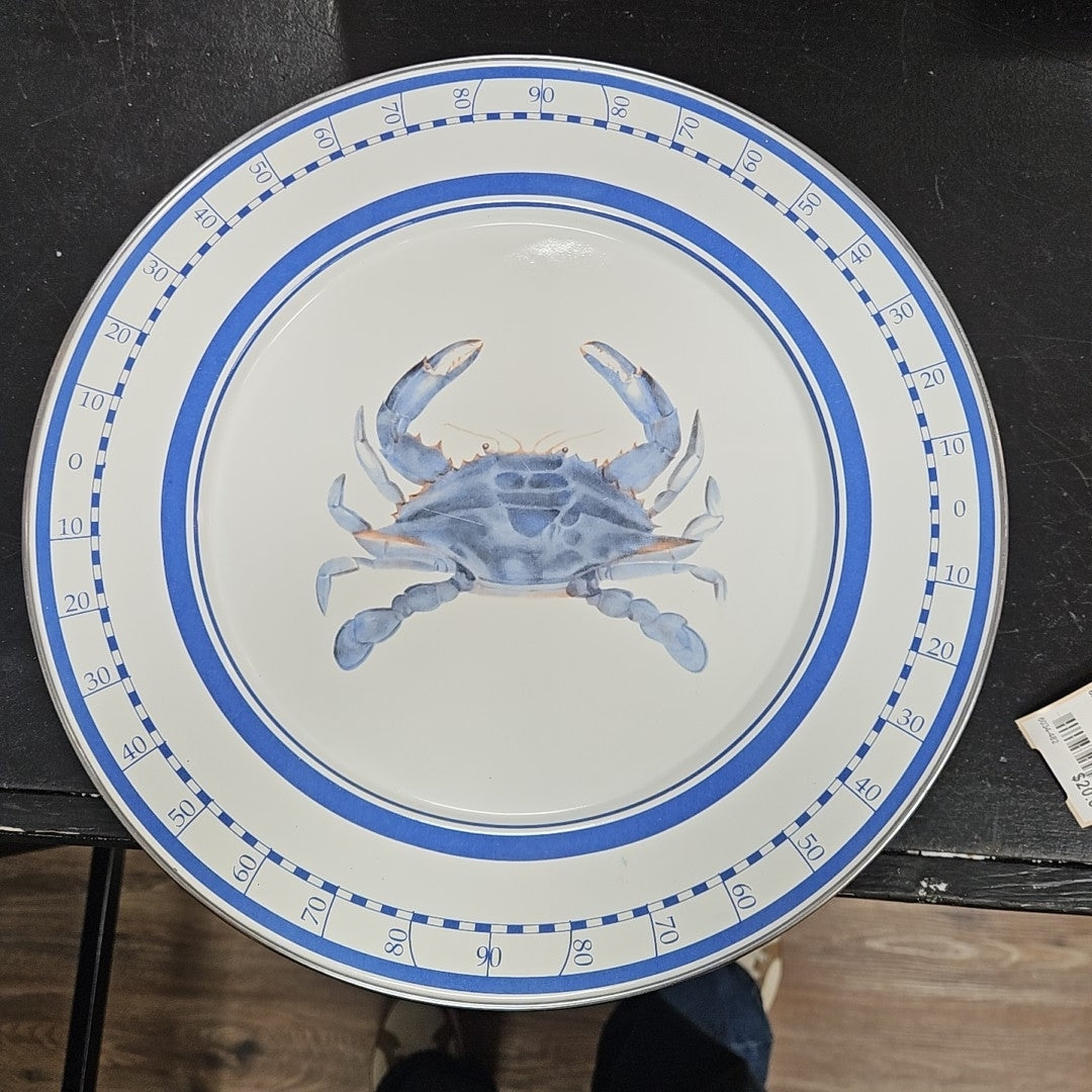 Golden Rabbit Serving Plate