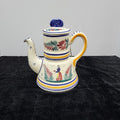 Quimper Coffee Pot