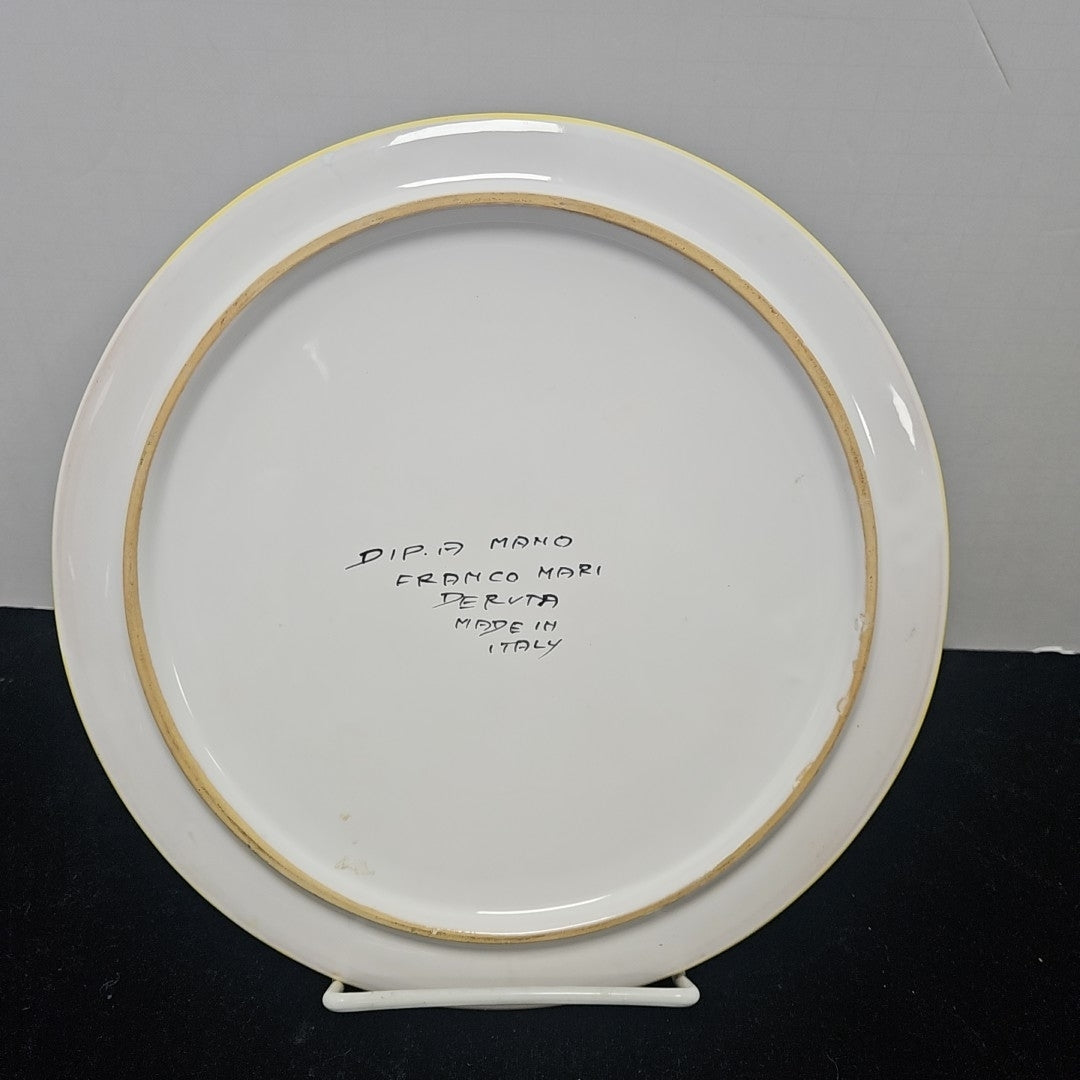 Deruta Cake Plate