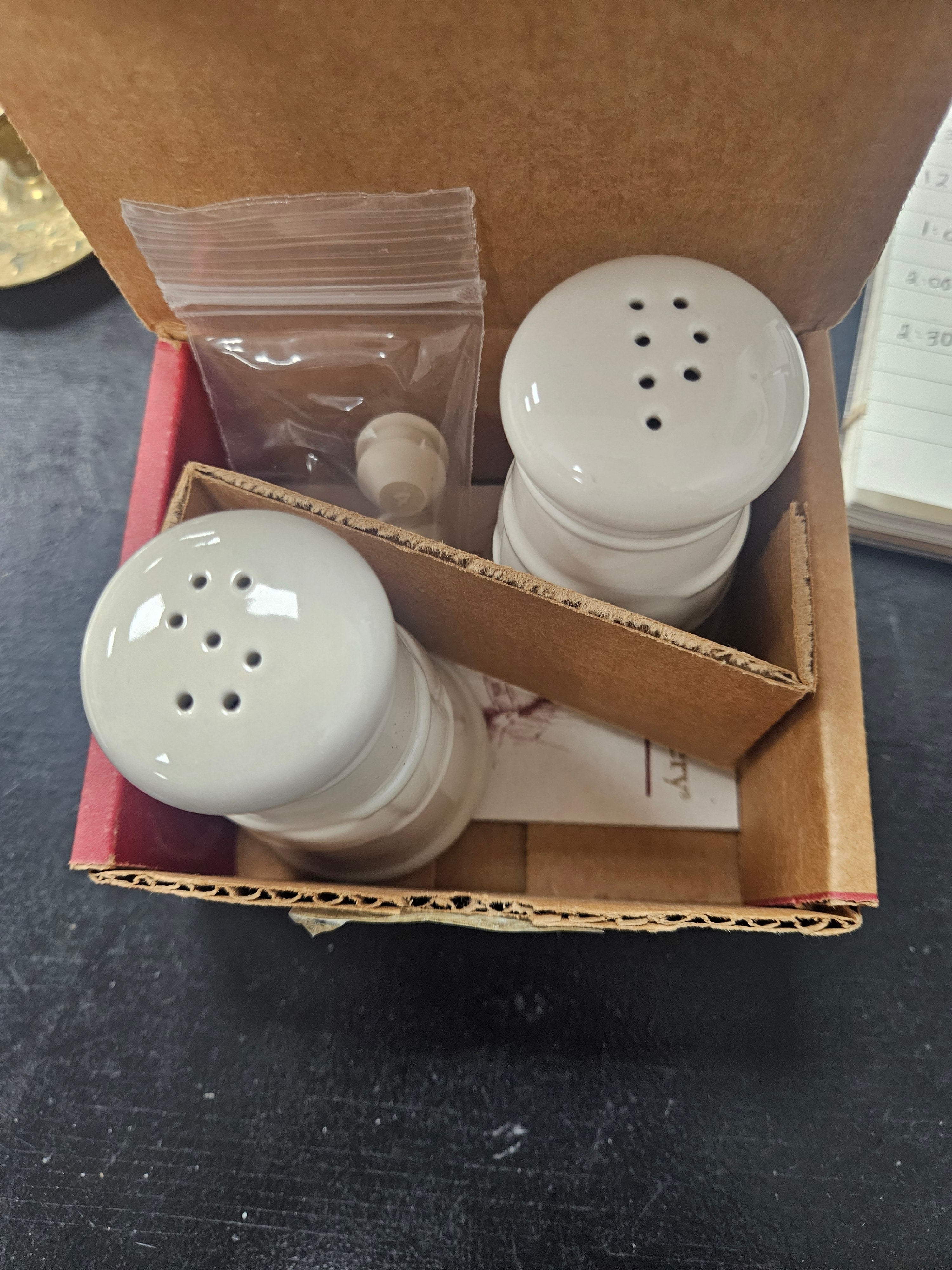 Longaberger Salt & Pepper