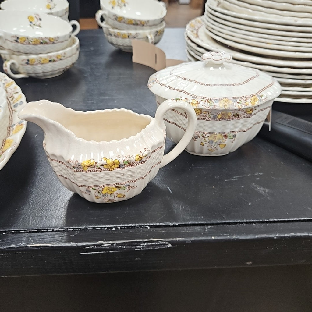 Spode Cream & Sugar