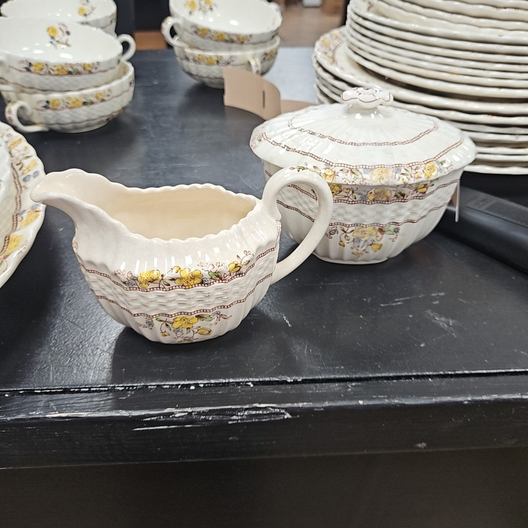 Spode Cream & Sugar