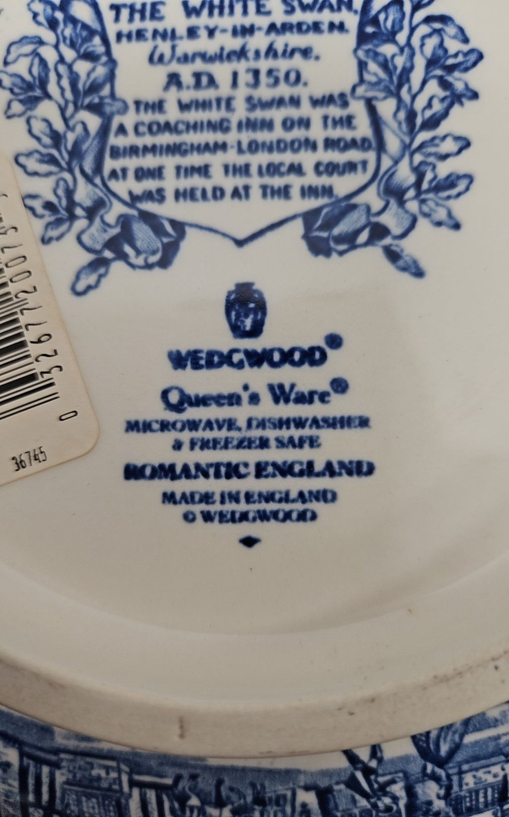 Wedgwood Covered Vegetable Bowl
