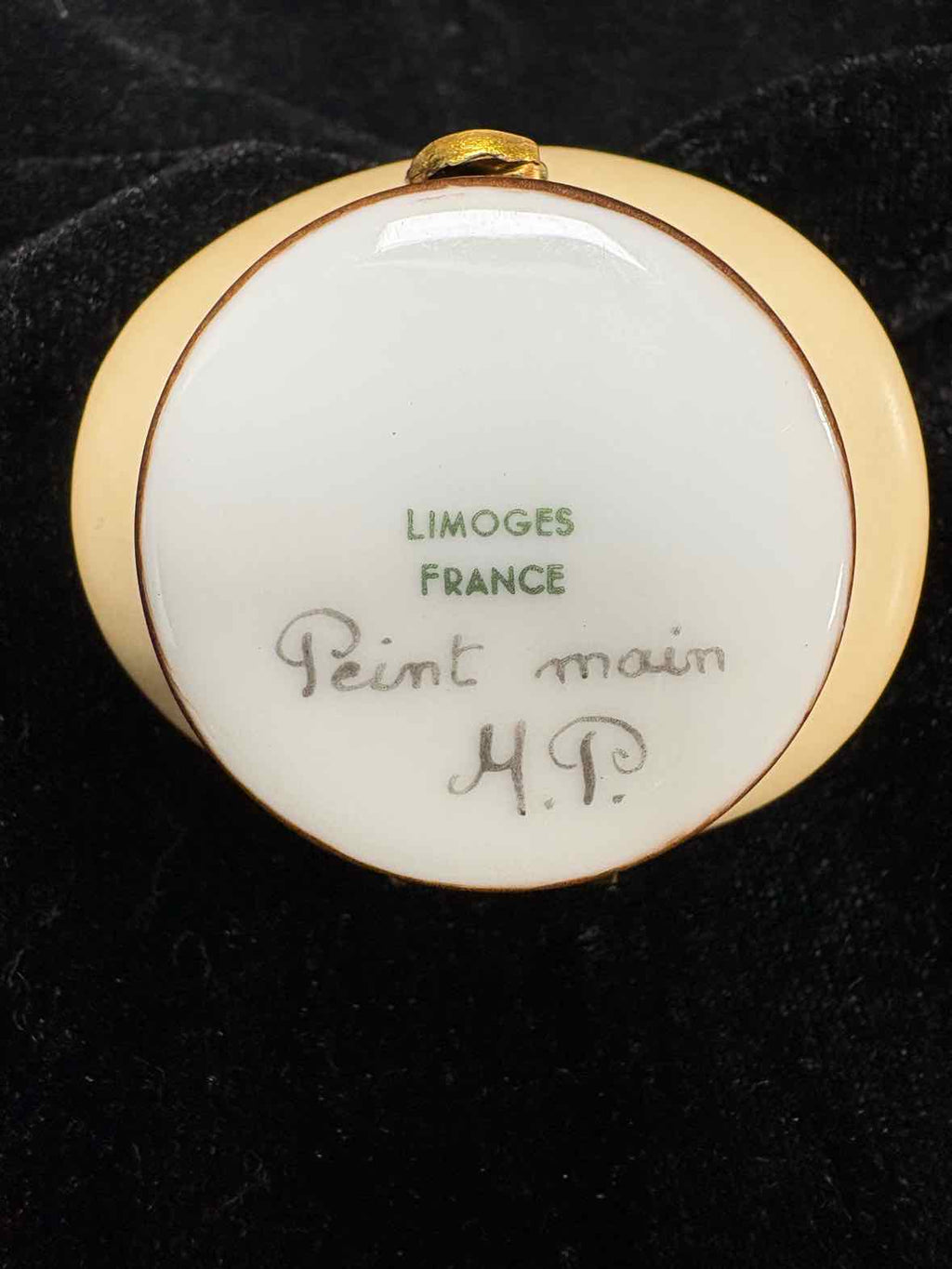 Limoges Signed Trinket Box