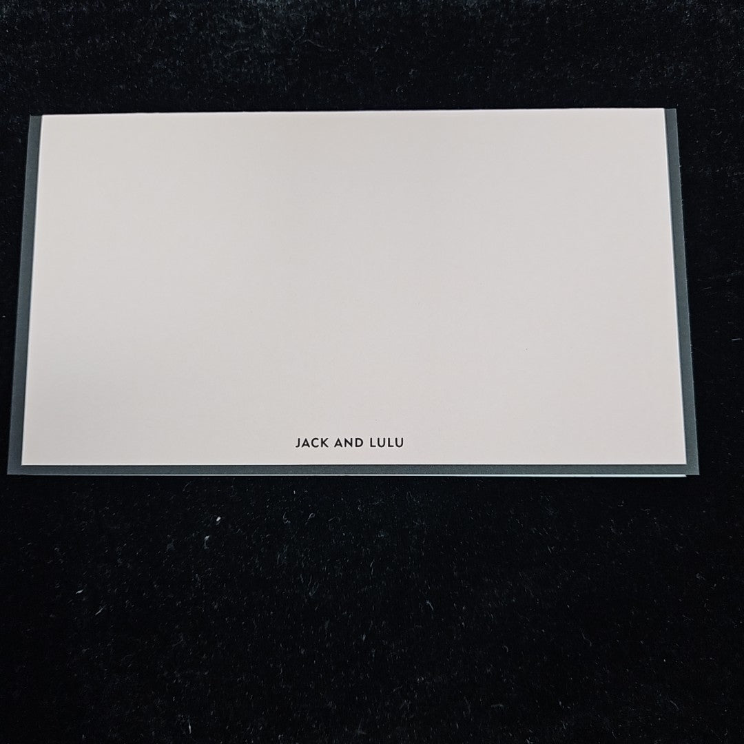 Jack and Lulu Stationary