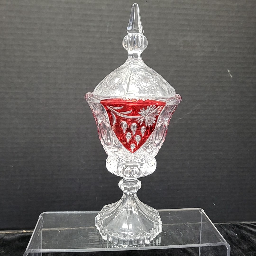 Bleikristall Candy Dish