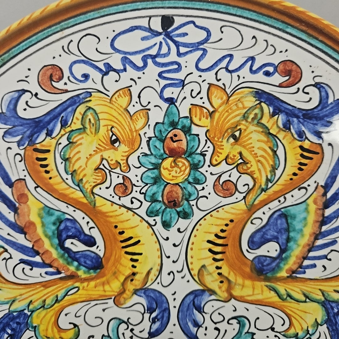 Deruta Cake Plate