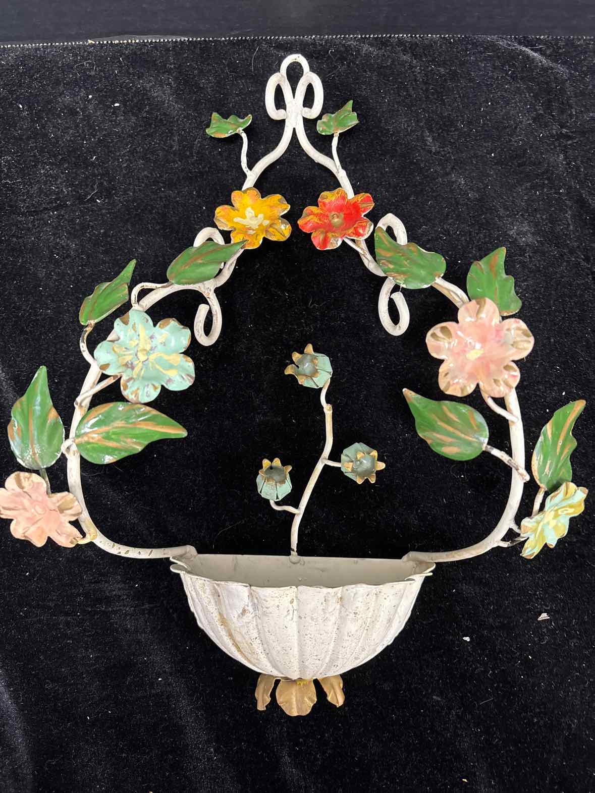 Tole Wall Sconce