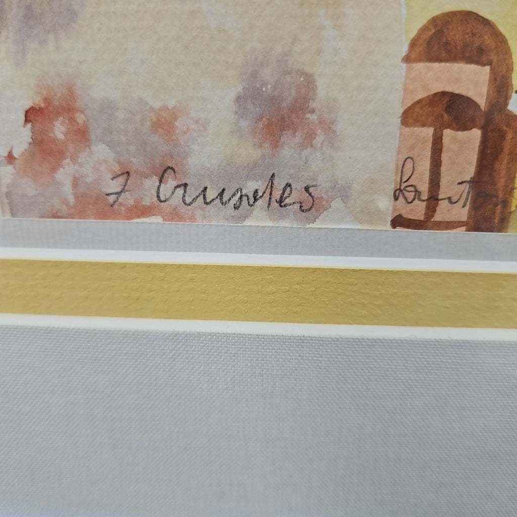 Framed Watercolor