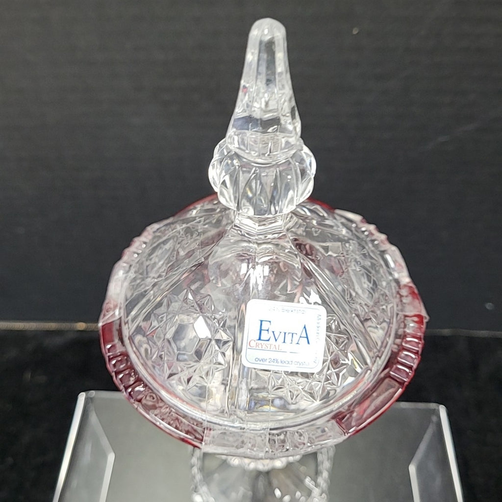 Bleikristall Candy Dish